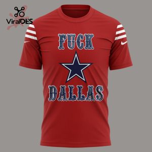 George Kittle Fuck Dallas Red T-Shirt, Jogger, Cap Special Edition