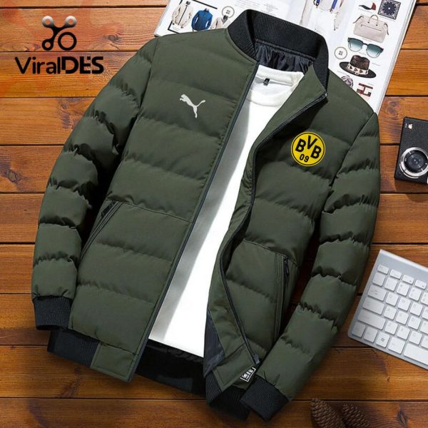 Limited Edition Borussia Dortmund Puffer Jacket