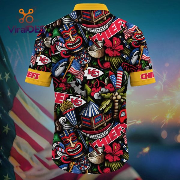 Limited Edition Kansas City Chiefs NFL Flower For Fans Summer Hawaii Shirt