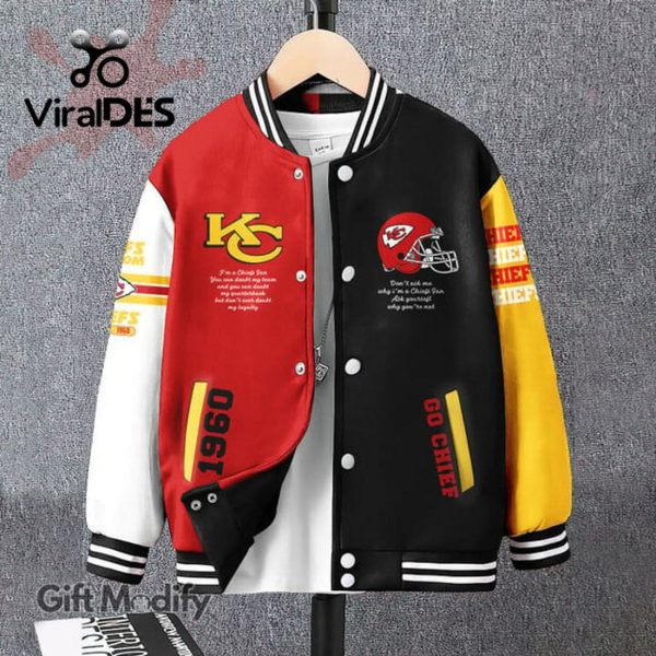 Limited Kansas City Chiefs Damn Right I Am A Chiefs Fan Win Or Lose Baseball Jacket