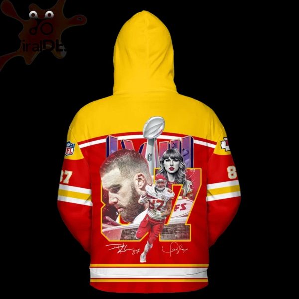 Limited NFL Kansas City Chiefs Super Bowl Special Signatures Style Hoodie, Jogger, Cap