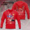 NFL Kansas City Chiefs LVIII Super Bowl Champions Back To Back Red Style Hoodie 3D