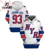 New York Rangers Personalized Name Number Hoodie Jersey