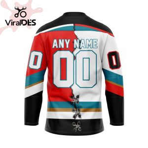 Custom Kelowna Rockets Mix Home And Away Hockey Jersey Personalized Letters Number