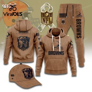 Cleveland Browns 2023 NFL Salute To Service Veterans Hoodie, Jogger, Cap