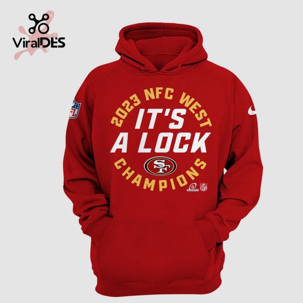 NFC Championship San Francisco 49ers It’s A Lock Red Hoodie, Jogger, Cap