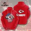 NFL Kansas City Chiefs New Paint Design Special Hoodie 3D Limited Edition