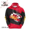 NFL Kansas City Chiefs In My Heart New Design Red Hoodie 3D Limited Edition