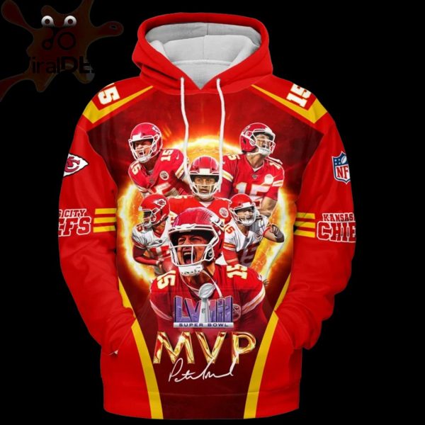 NFL Kansas City Chiefs Patrick Mahomes Wins MVP LVIII Super Bowl Style Hoodie, Jogger, Cap