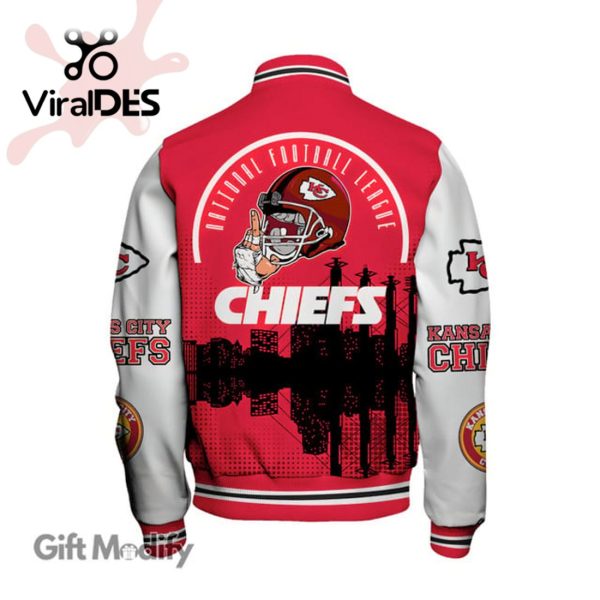 NFL Kansas City Chiefs Super Bowl LVIII Champions Baseball Jacket All Over Printed