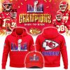 Personalized Kansas City Chiefs Super Bowl LVIII Champion Black Design Hoodie 3D