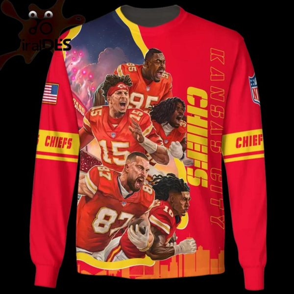 NFL Kansas City Chiefs Super Bowl Special Football Team Style Red Hoodie 3D