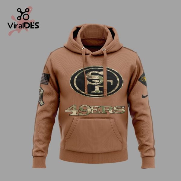 49ers veterans day online hoodie