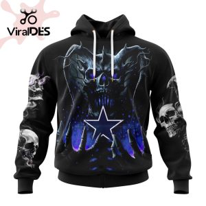 Personalized NFL Dallas Cowboys Special Skull Art Design Hoodie 3D