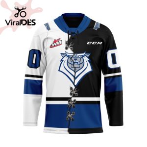 Custom Victoria Royals Mix Home And Away Hockey Jersey Personalized Letters Number