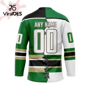 Custom Prince Albert Raiders Mix Home And Away Hockey Jersey Personalized Letters Number