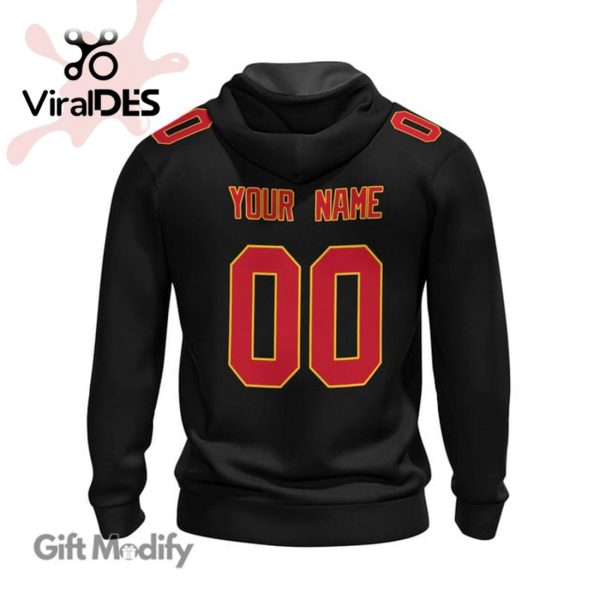 Personalized Kansas City Chiefs Super Bowl LVIII Champion Black Design Hoodie 3D