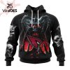 Personalized NFL Arizona Cardinals Limited Skull Art Design Hoodie 3D