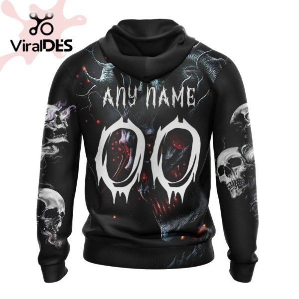 Personalized NFL Arizona Cardinals Special Skull Art Design Hoodie 3D