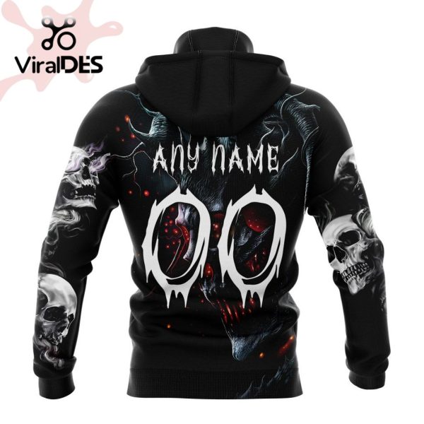 Personalized NFL Arizona Cardinals Special Skull Art Design Hoodie 3D