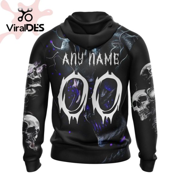 Personalized NFL Baltimore Ravens Special Skull Art Design Hoodie 3D