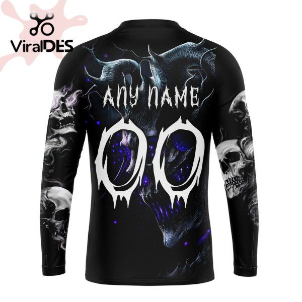 Personalized NFL Baltimore Ravens Special Skull Art Design Hoodie 3D