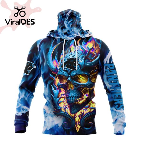 Personalized NFL Carolina Panthers Limited Skull Art Design Hoodie 3D