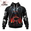 Personalized NFL Cincinnati Bengals Limited Skull Art Design Hoodie 3D