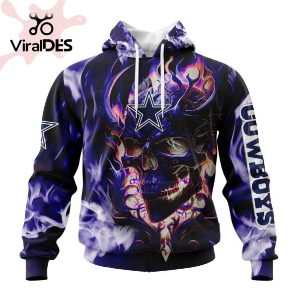 Personalized NFL Dallas Cowboys Limited Skull Art Design Hoodie 3D