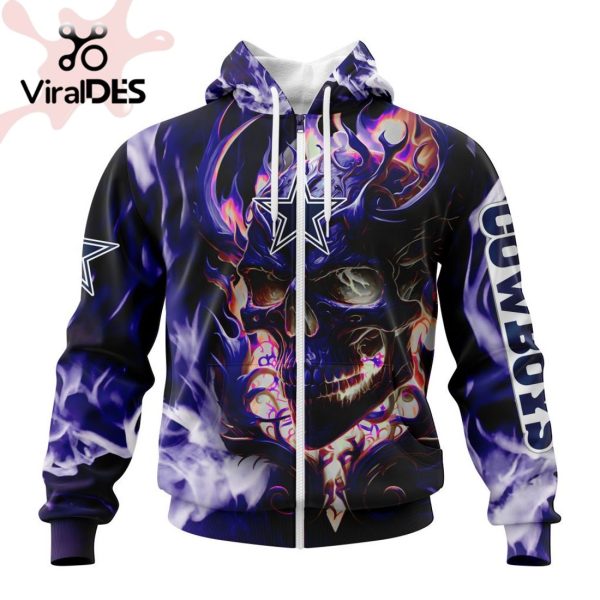 Personalized NFL Dallas Cowboys Limited Skull Art Design Hoodie 3D