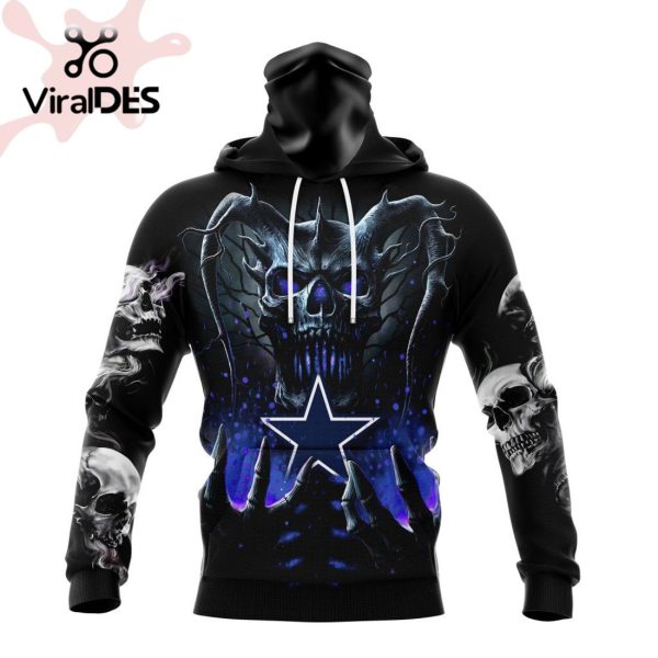 Personalized NFL Dallas Cowboys Special Skull Art Design Hoodie 3D