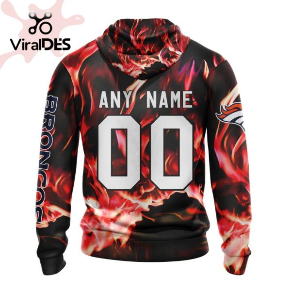 Personalized NFL Denver Broncos Limited Skull Art Design Hoodie 3D