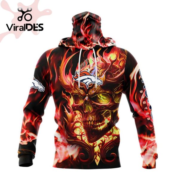 Personalized NFL Denver Broncos Limited Skull Art Design Hoodie 3D