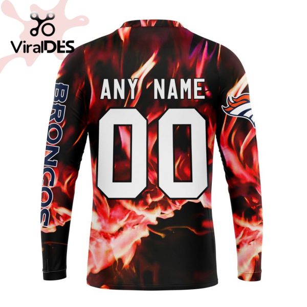 Personalized NFL Denver Broncos Limited Skull Art Design Hoodie 3D