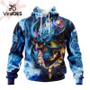 Personalized NFL Denver Broncos Special Skull Art Design Hoodie 3D