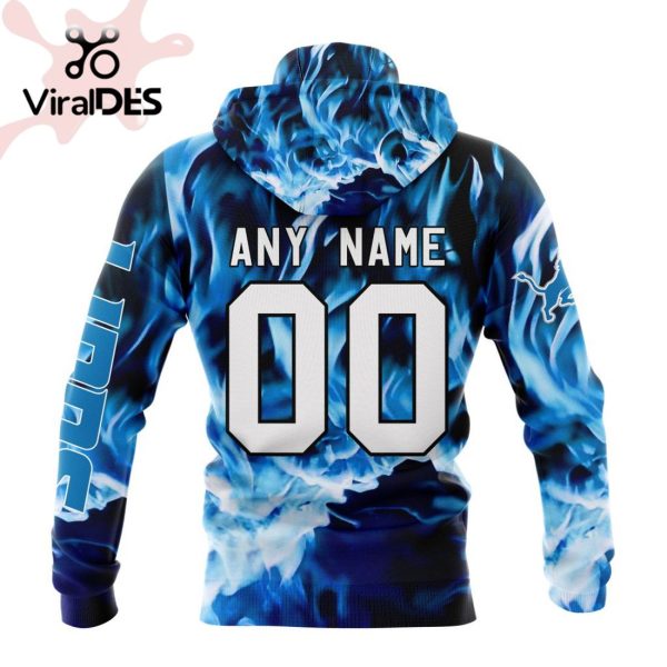 Personalized NFL Detroit Lions Limited Skull Art Design Hoodie 3D