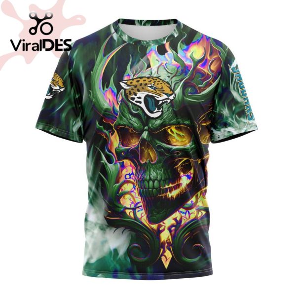 Personalized NFL Jacksonville Jaguars Limited Skull Art Design Hoodie 3D