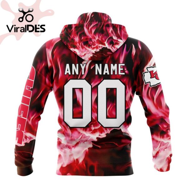 Personalized NFL Kansas City Chiefs Limited Skull Art Design Hoodie 3D