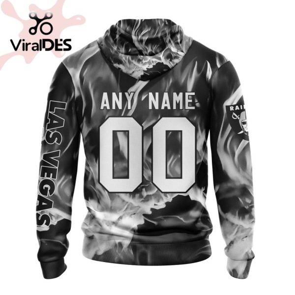 Personalized NFL Las Vegas Raiders Limited Skull Art Design Hoodie 3D