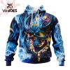 Personalized NFL Los Angeles Rams Limited Skull Art Design Hoodie 3D