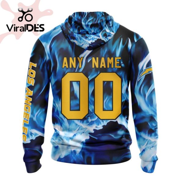 Personalized NFL Los Angeles Chargers Limited Skull Art Design Hoodie 3D