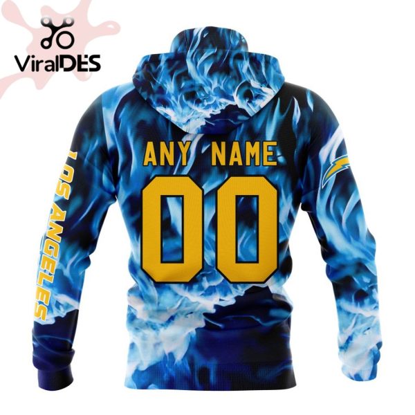 Personalized NFL Los Angeles Chargers Limited Skull Art Design Hoodie 3D