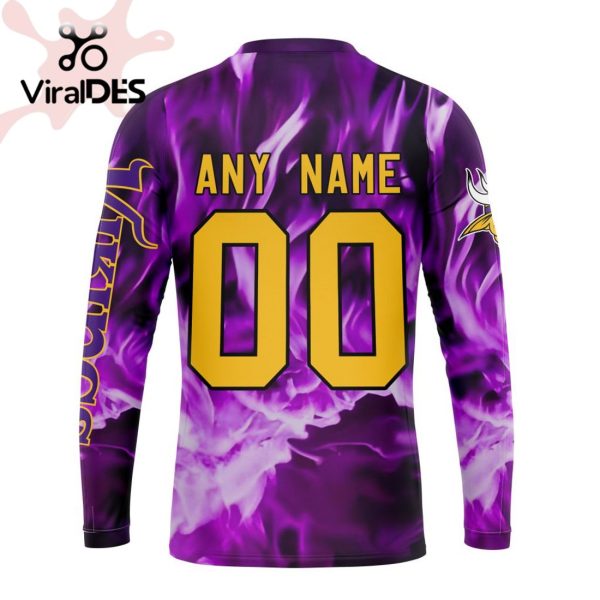 Personalized NFL Minnesota Vikings Limited Skull Art Design Hoodie 3D