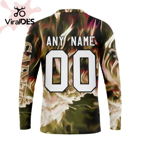 Personalized NFL New Orleans Saints Limited Skull Art Design Hoodie 3D