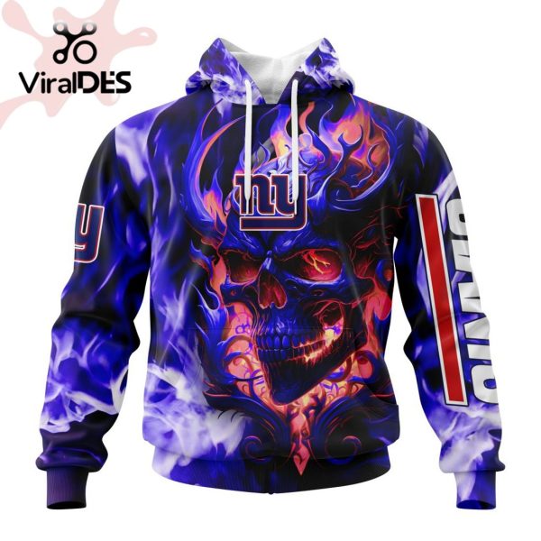 Personalized NFL New York Giants Limited Skull Art Design Hoodie 3D