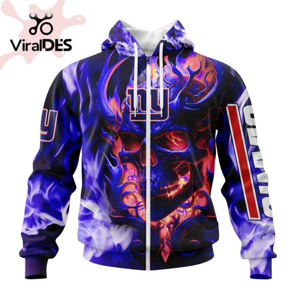 Personalized NFL New York Giants Limited Skull Art Design Hoodie 3D