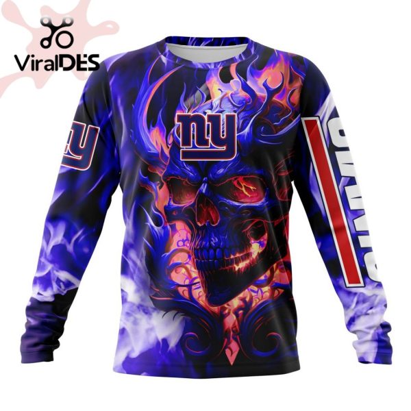 Personalized NFL New York Giants Limited Skull Art Design Hoodie 3D