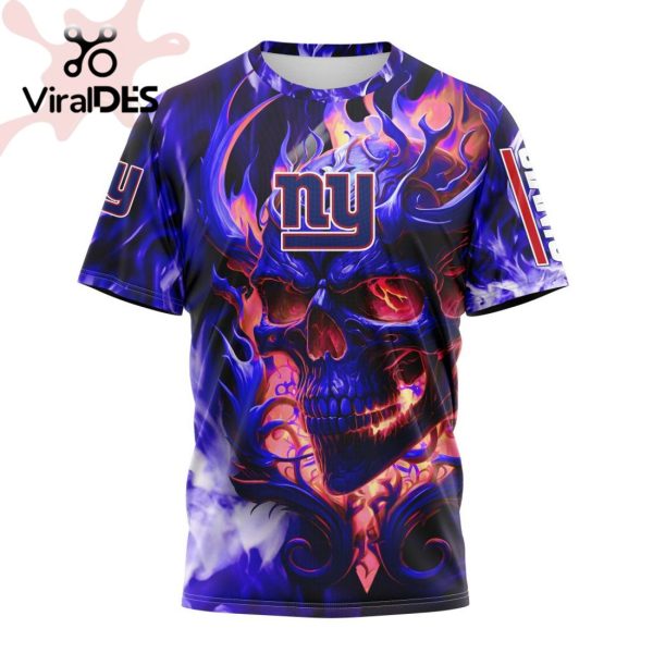 Personalized NFL New York Giants Limited Skull Art Design Hoodie 3D