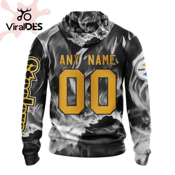 Personalized NFL Pittsburgh Steelers Limited Skull Art Design Hoodie 3D