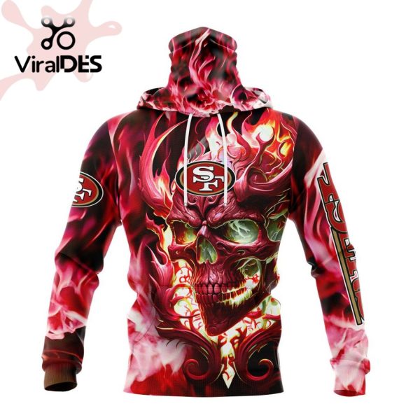 Personalized NFL San Francisco 49ers Limited Skull Art Design Hoodie 3D